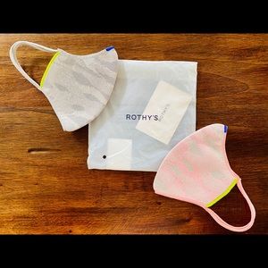 Rothy's The Mask Pink & Grey Camo